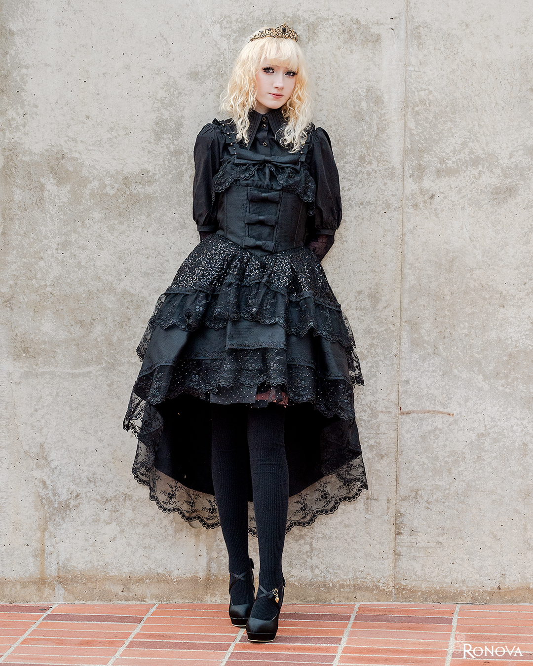 The Dark Grace Dress by Ronova
