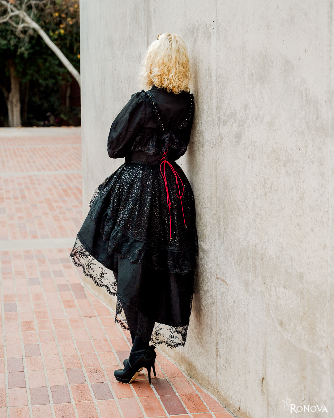 The Dark Grace Dress by Ronova