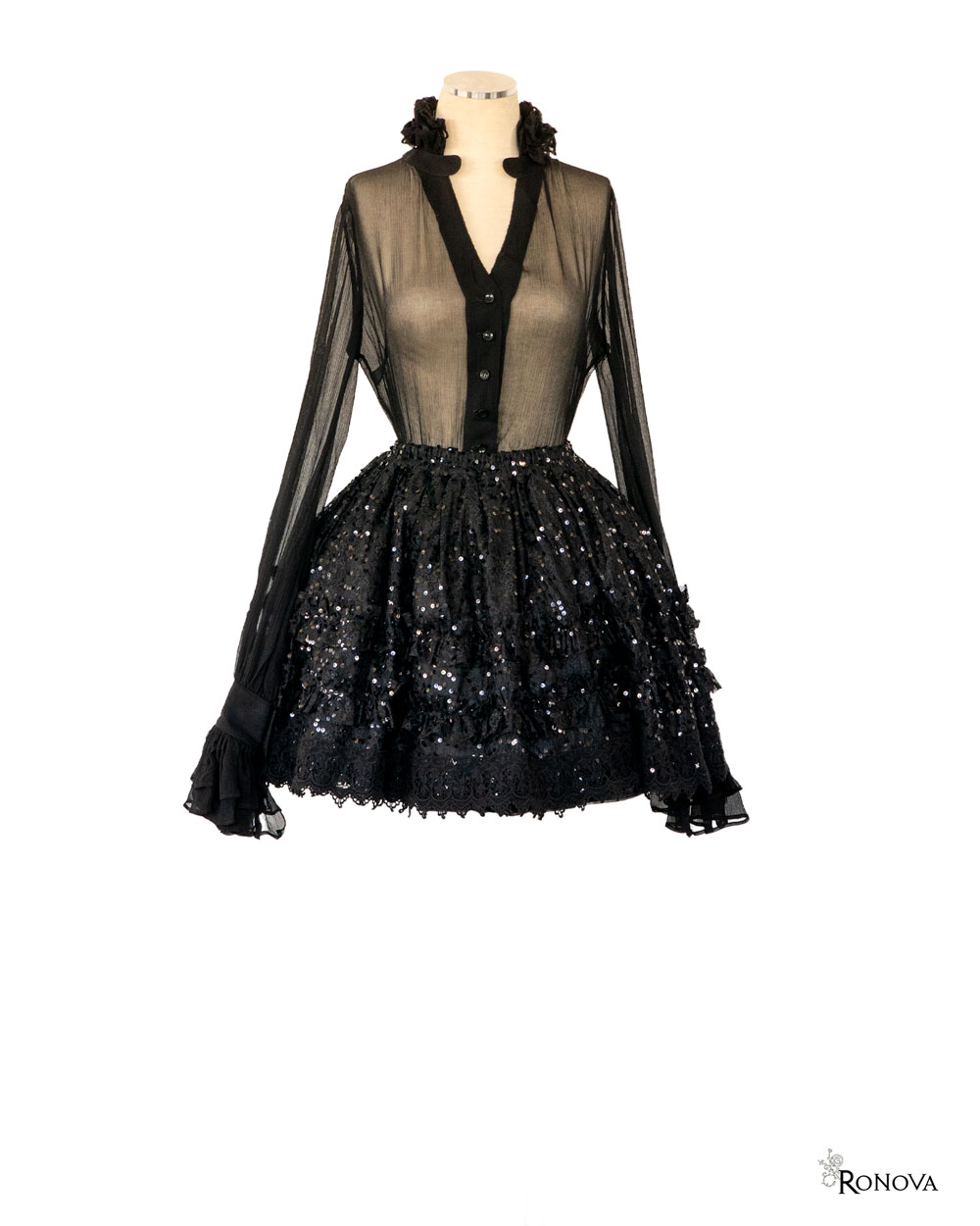 Minuit Petticoat Skirt