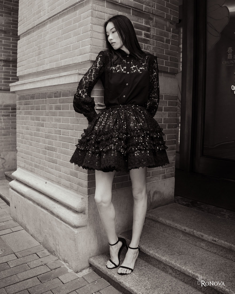 Lady Langtree Petticoat Skirt & Blouse