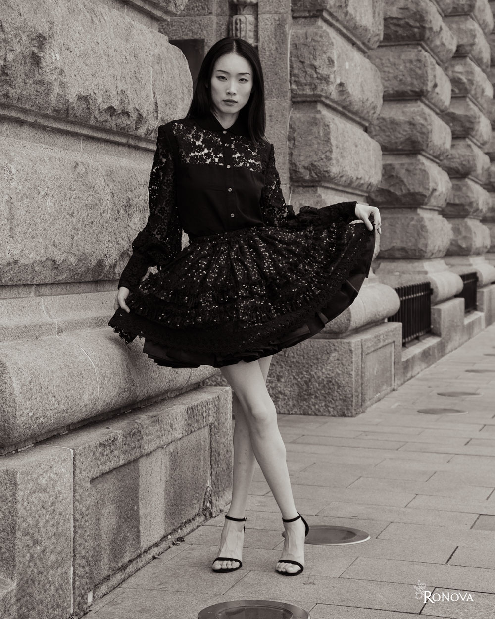 Lady Langtree Petticoat Skirt & Blouse