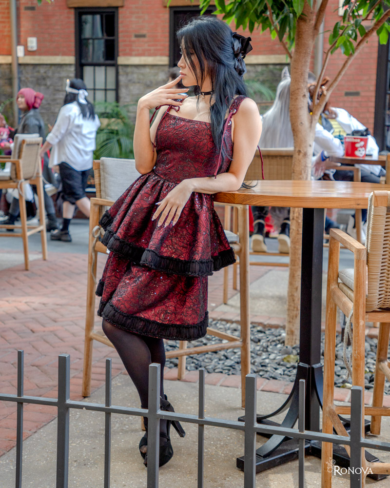 Ronova Crimson Seraphina Double Tier JSK