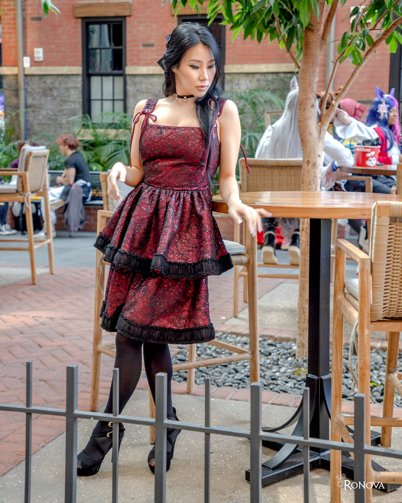 Ronova Crimson Seraphina Double Tier JSK